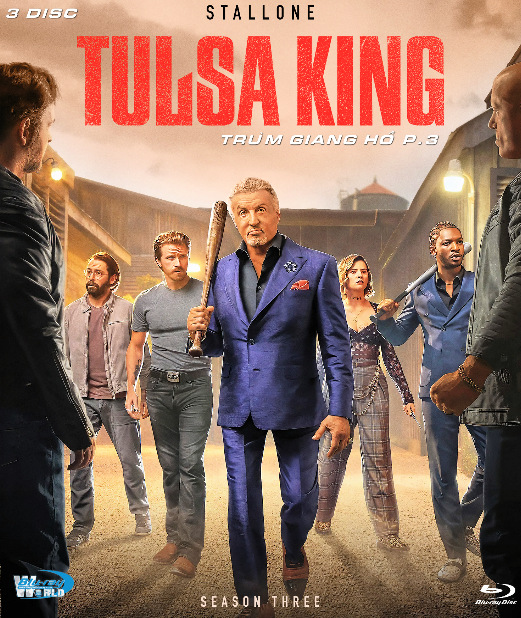 B6716.Tulsa King SEASON 3 - 2025  TRÙM GIANG HỒ P.3  (ATMOS 5.1 - DOLBY AC3 640) 3 DISC